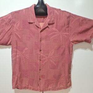 Tommy Bahama Men's Coral Button Down Shirt